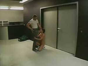 blonde sexy en bas n ...